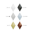 Separador de ambientes Facet color Gris Perla